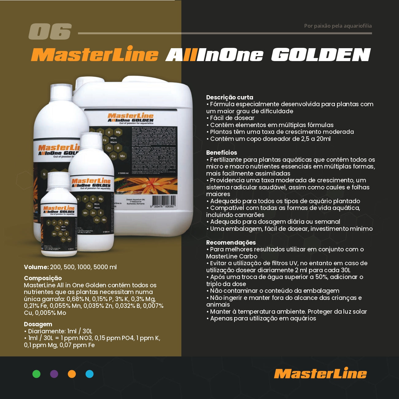 MasterLine All In One - Golden