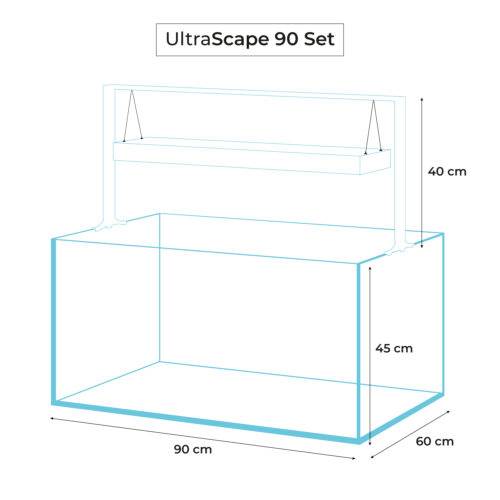 Conjunto Aquael UltraScape 90