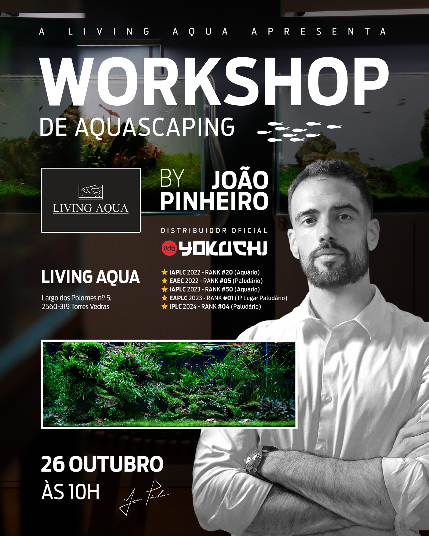 Bilhete Workshop João Pinheiro - Yokuchi