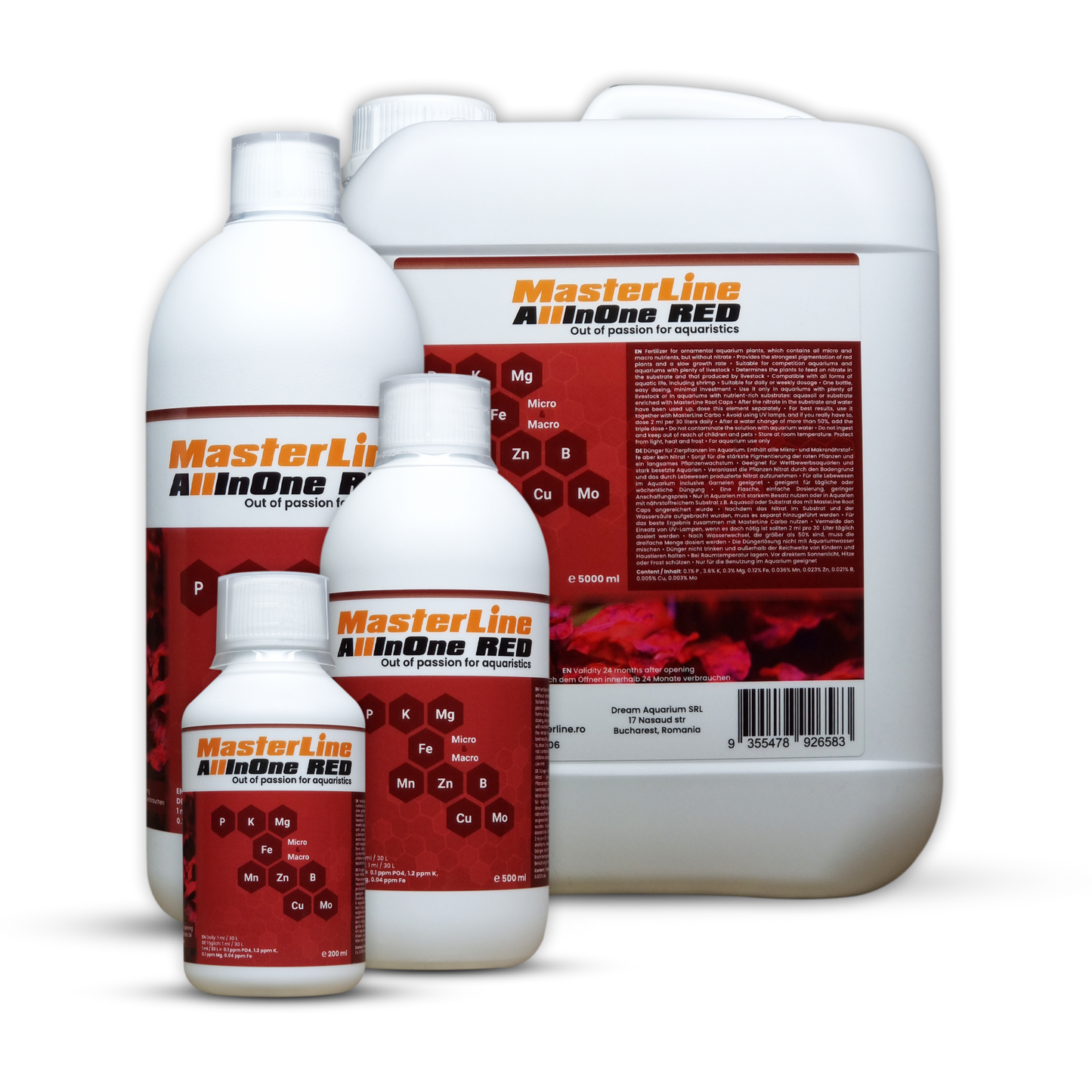 MasterLine All In One - Red – Living Aqua