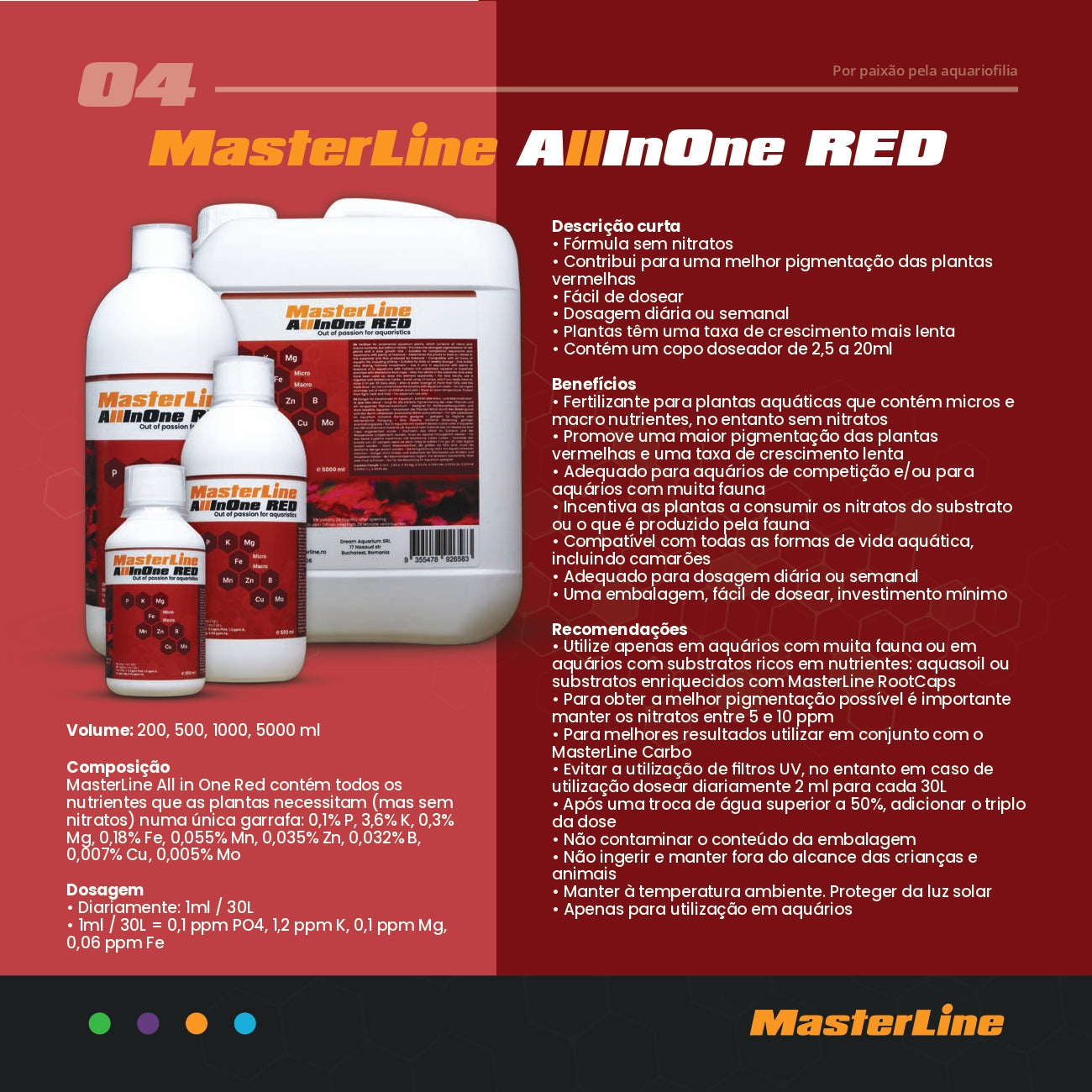 MasterLine All In One - Red